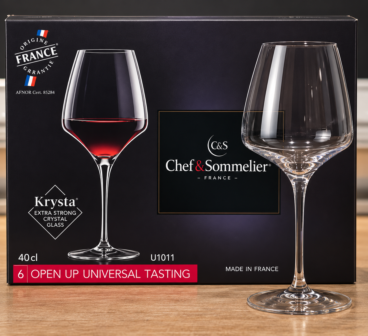 Coffret 6 verres Universal Tasting 40 cl