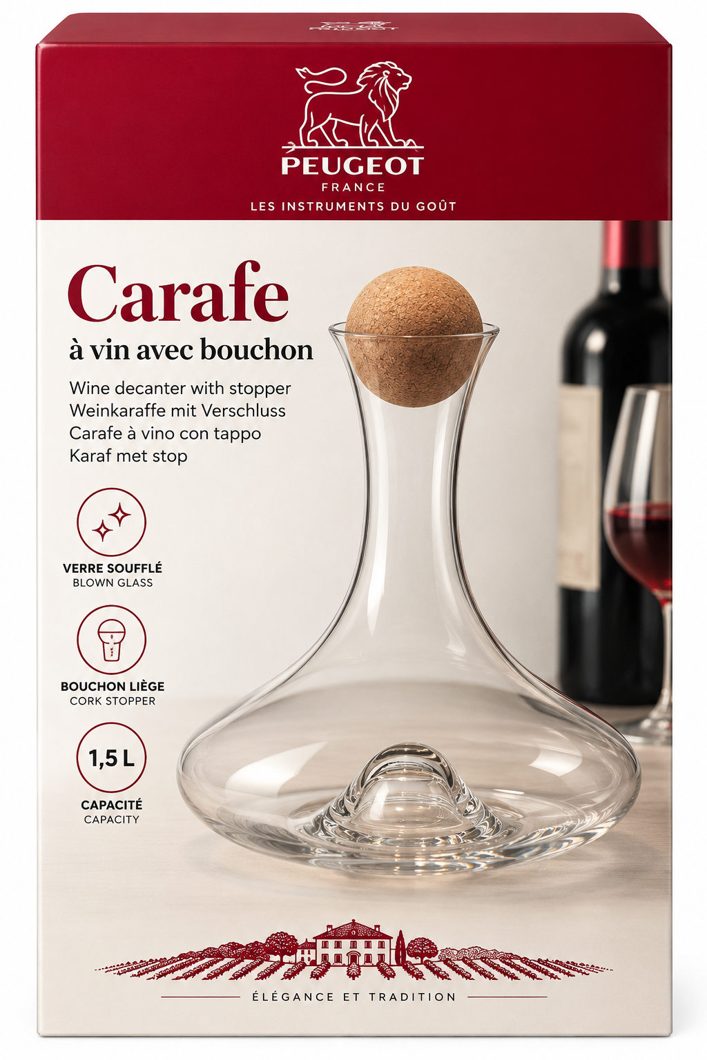 Carafe Bouchon liège