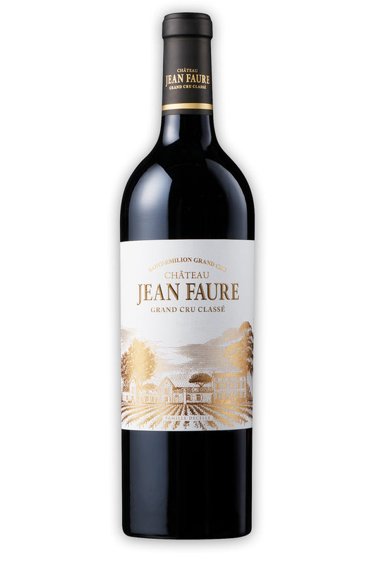 6 bouteilles de Château Jean Faure Saint-Émilion Grand Cru Classé 2023
