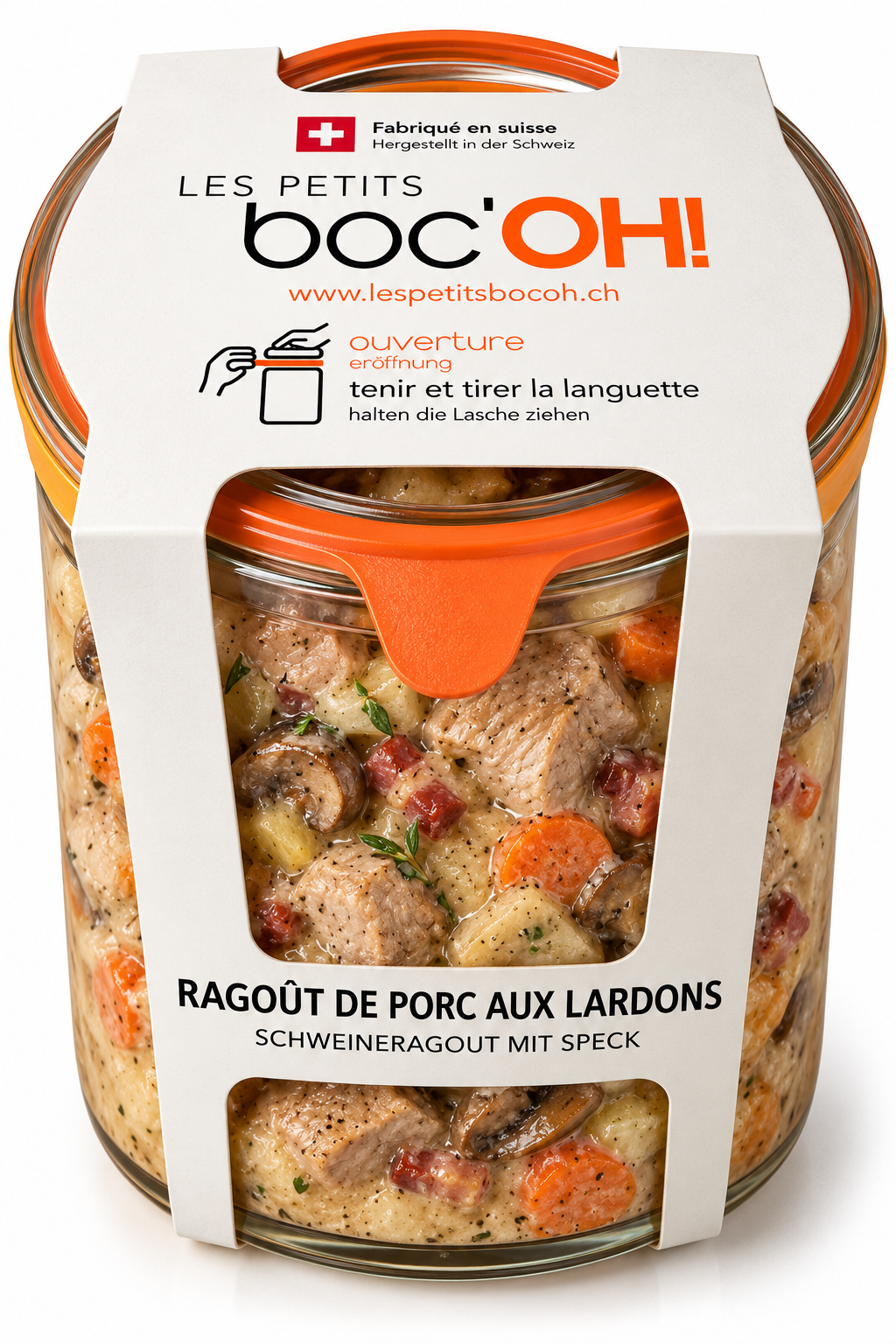 Ragoût de porc aux lardons Boc'oh