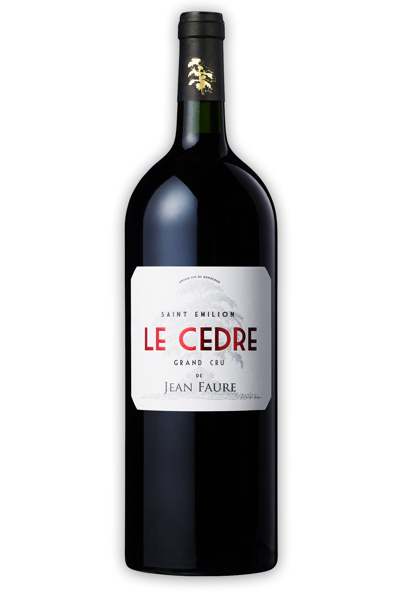 Le Cèdre de Jean Faure Saint-Émilion Magnum 2018