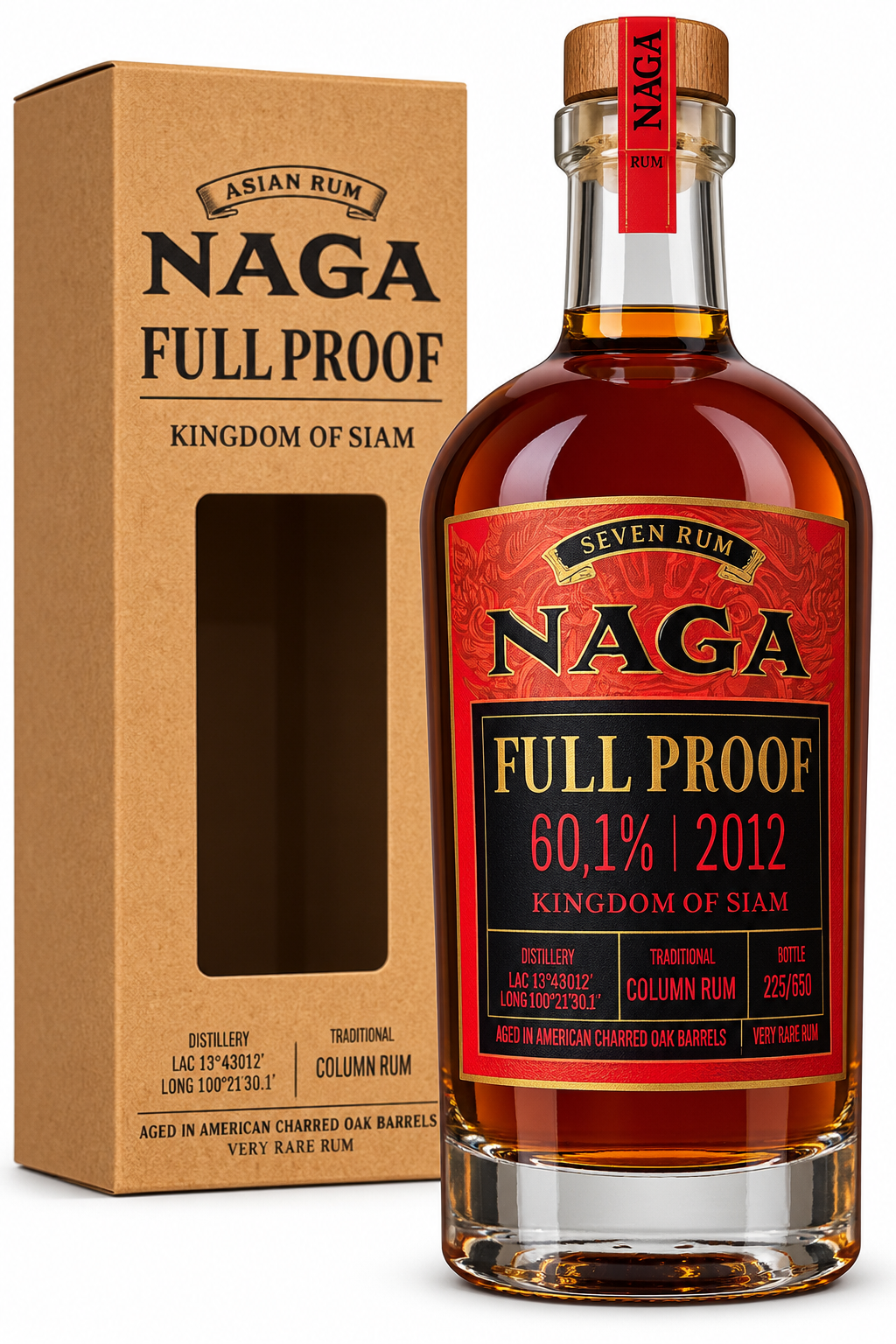 Rhum Naga 10 ans Siam