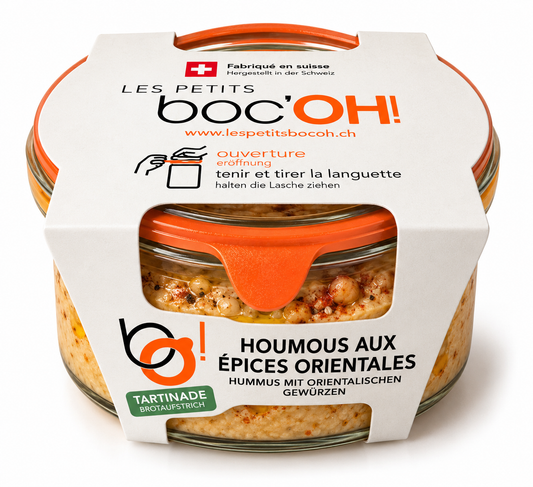 Houmous aux épices orientales Boc'oh