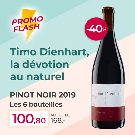 PROMO FLASH 1 CARTON Pinot Noir Spätburgunder 2019