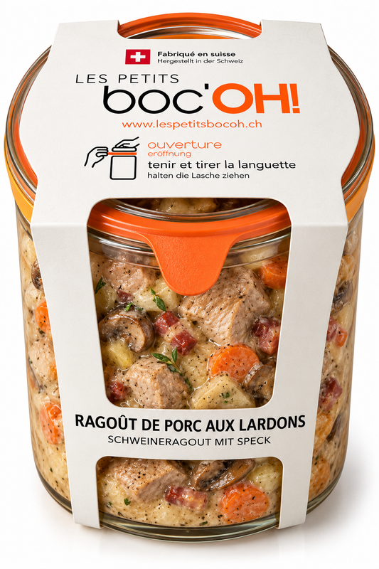Ragoût de porc aux lardons Boc'oh